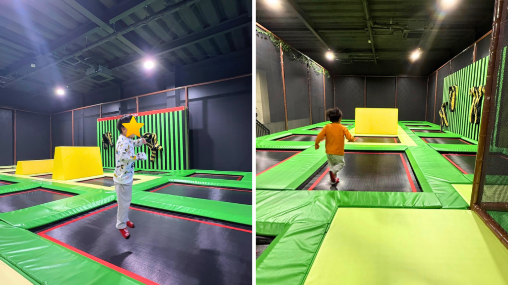 熊本 ぴーす トランポリン　パルクール
